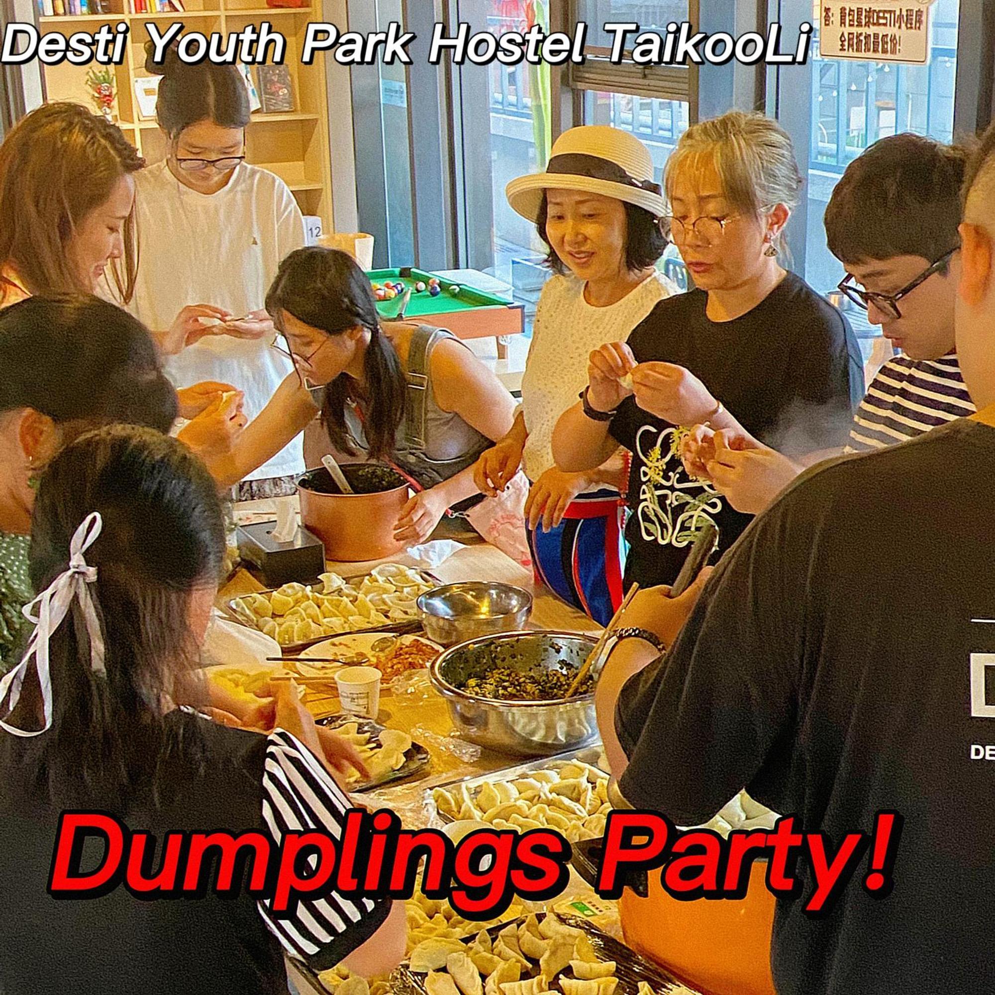 Chengdu Desti Youth Park Hostel Taikooli Dış mekan fotoğraf